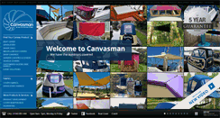 Desktop Screenshot of canvasman.co.uk