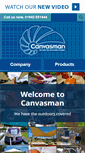 Mobile Screenshot of canvasman.co.uk